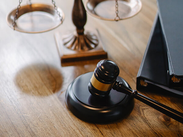 Lawyer meeting with clients in Regina